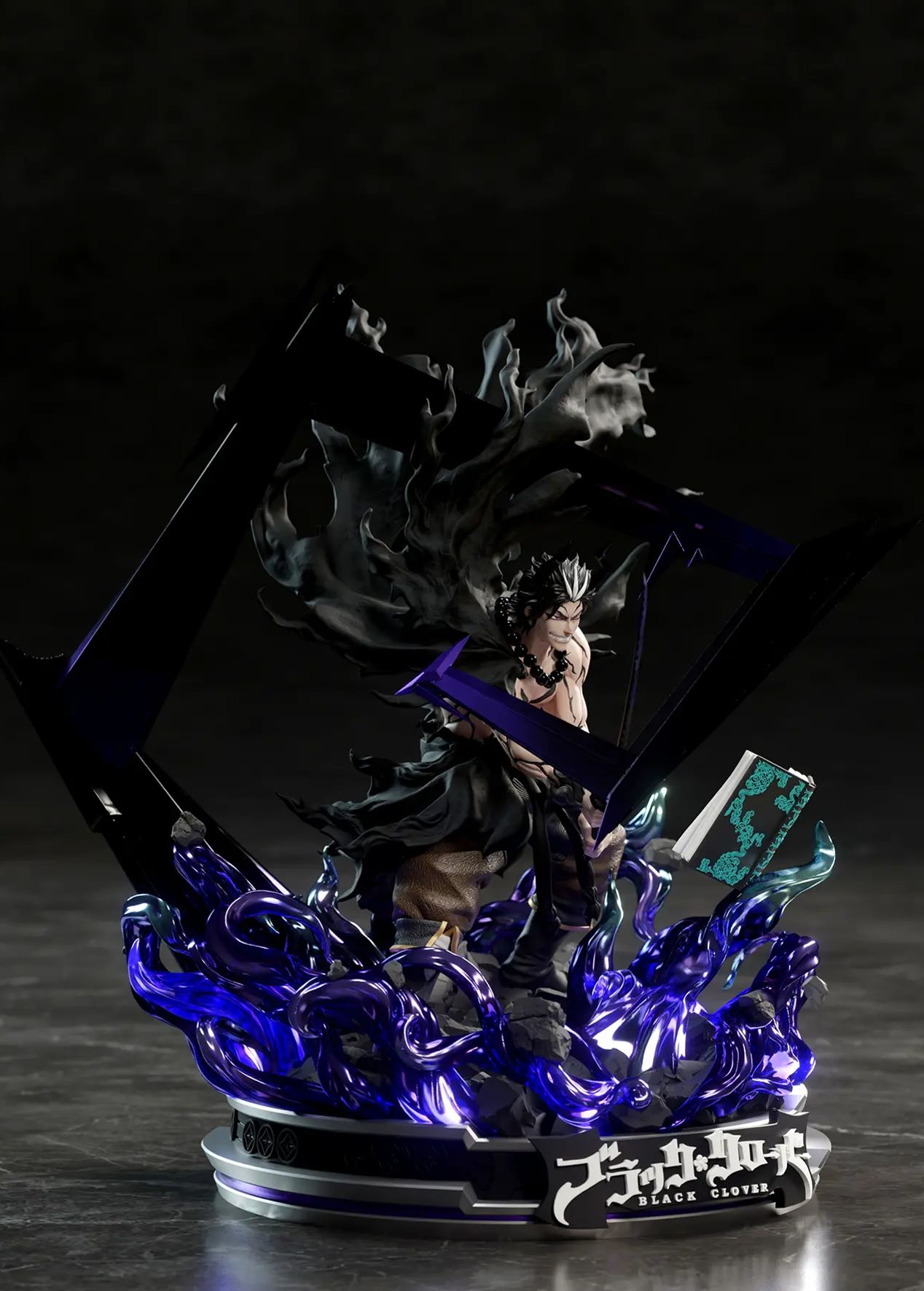 YUMS-Collectors Studio - Yami Sukehiro Yami's Kijin transformation Black Clover Statue