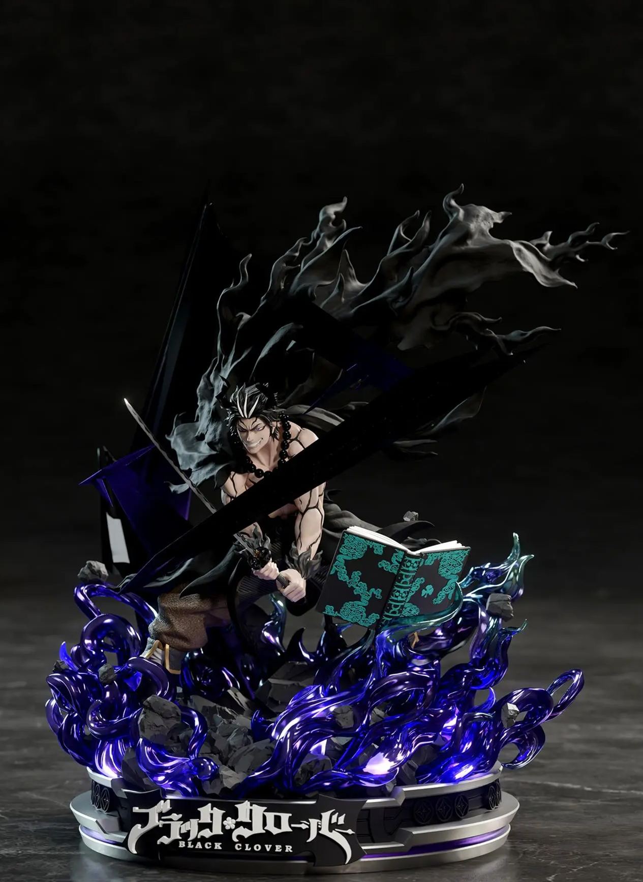 YUMS-Collectors Studio - Yami Sukehiro Yami's Kijin transformation Black Clover Statue