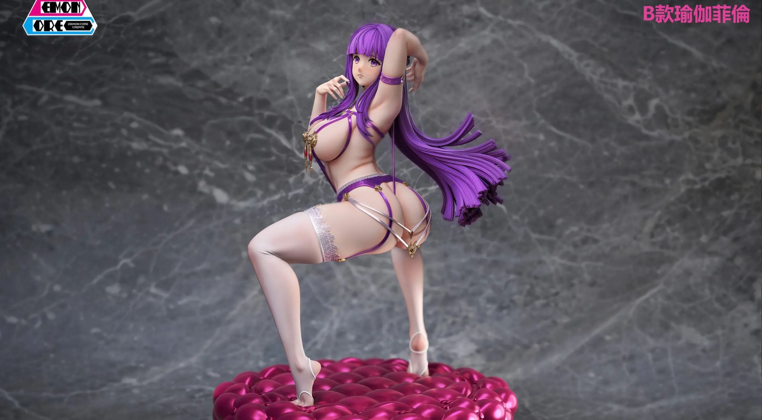 Demon Core Studio - Frieren X Fern's Yoga Moment Frieren: Beyond Journey's End Statue