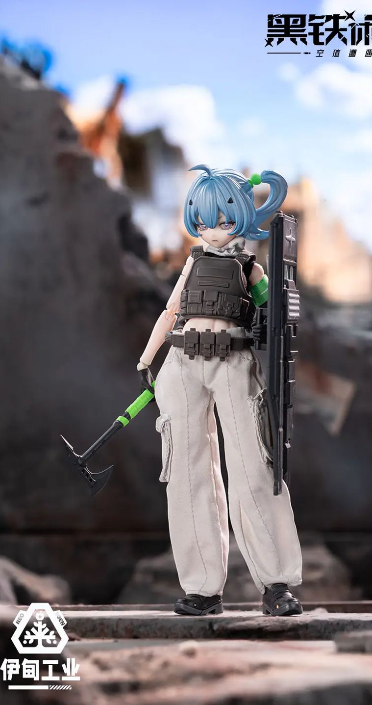 NEO EDEN TOYS - Eden Industry Rest in Iron Note Series Vol. 1 Null Encounter Articulated Figure Licensed 