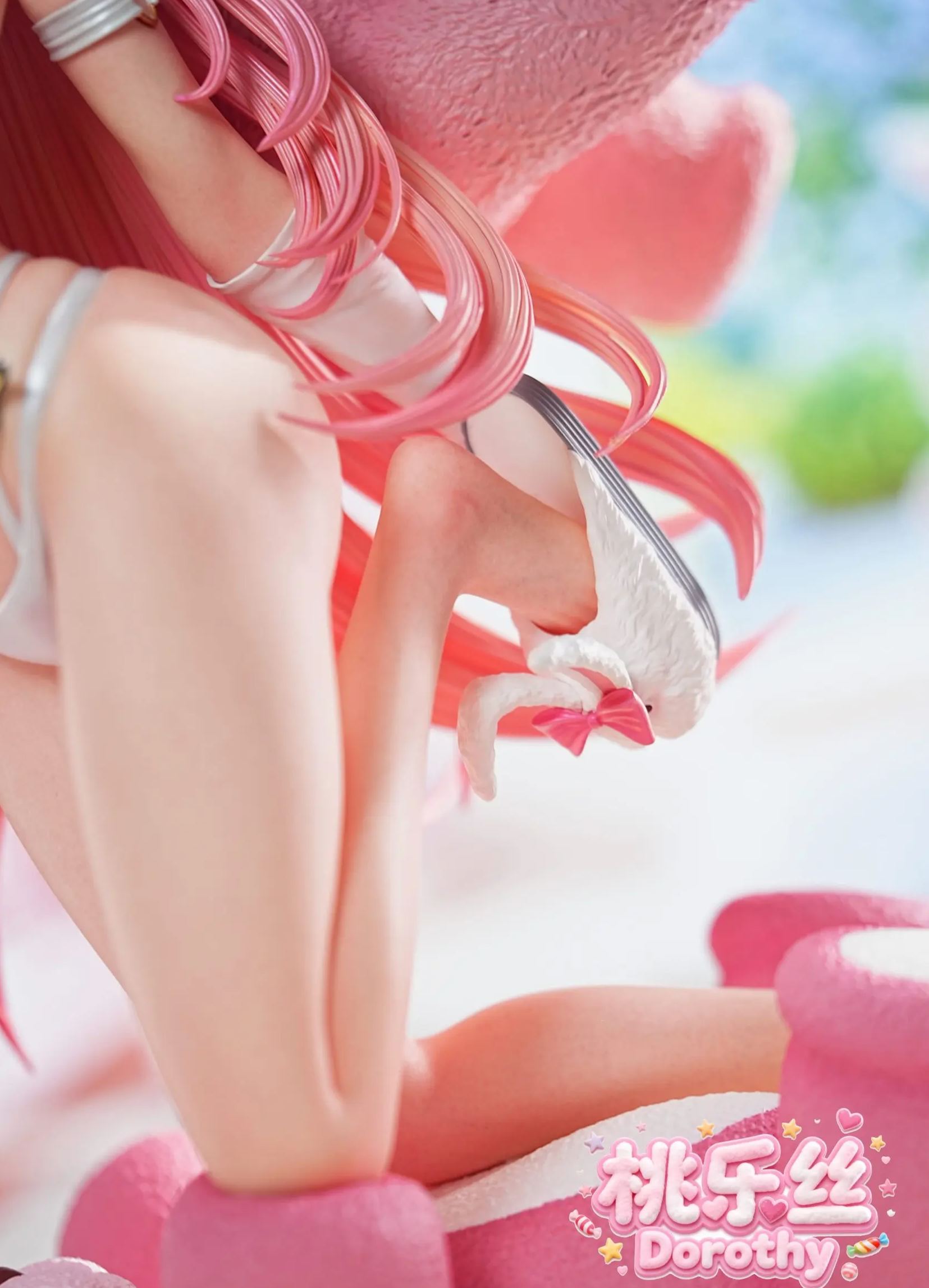 Shi Yue Wu Tong Studio - Nightmare Vol. 1 Pink Rabbit Dorothy  Statue (Licensed)