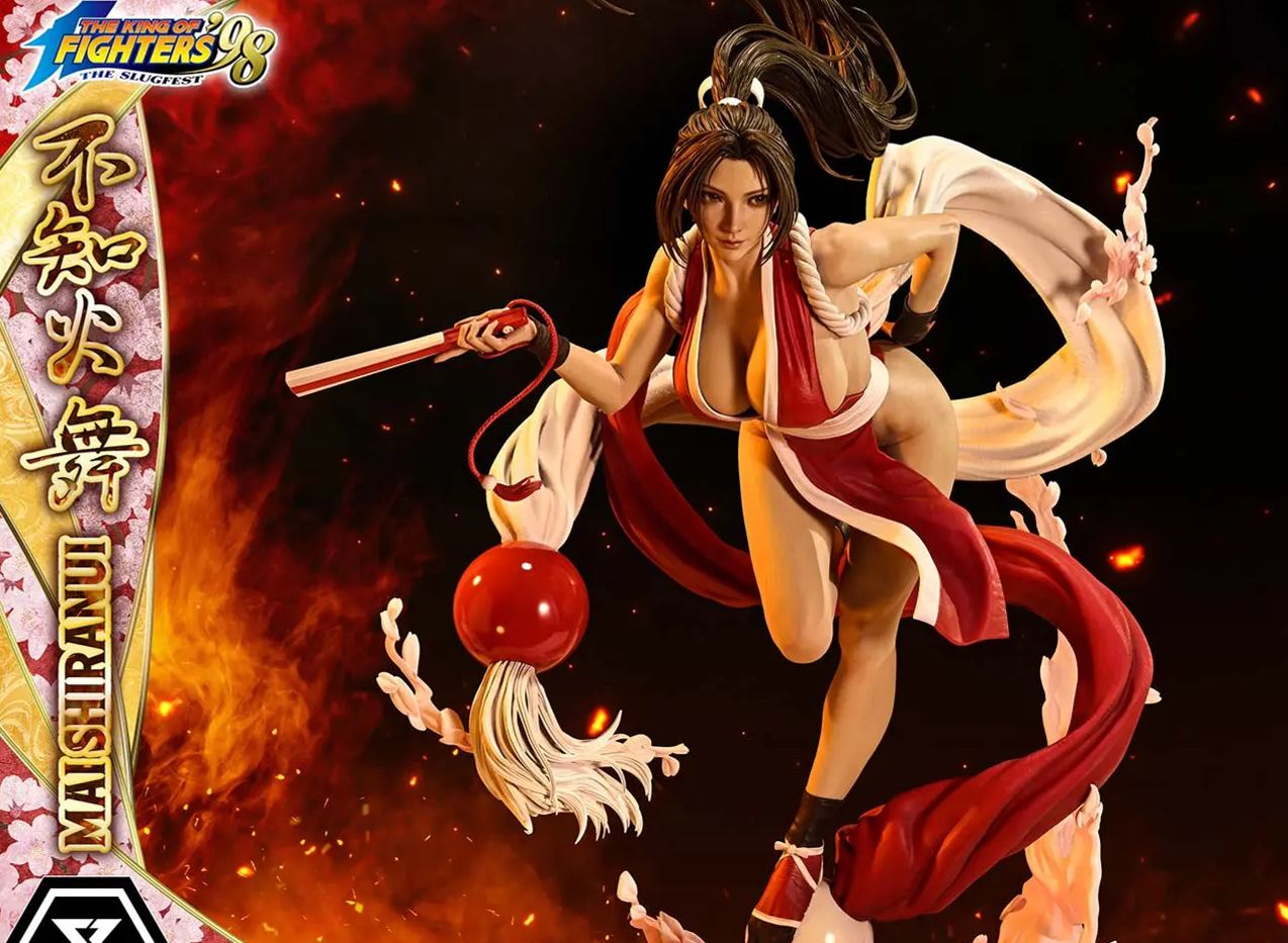 Prime 1 Studio - Real Elite Masterline THE KING OF FIGHTERS '98 MAI SHIRANUI 1/4 Statue REMKOF-01 REMKOF-01UT REMKOF-01UTS Licensed Statue
