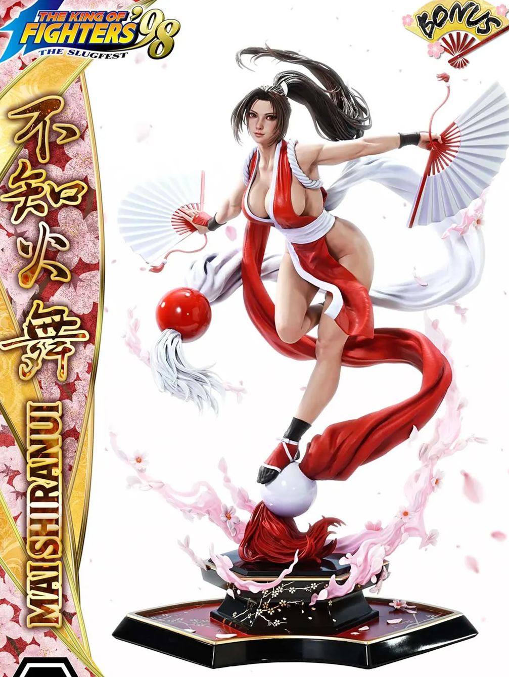 Prime 1 Studio - Real Elite Masterline THE KING OF FIGHTERS '98 MAI SHIRANUI 1/4 Statue REMKOF-01 REMKOF-01UT REMKOF-01UTS Licensed Statue