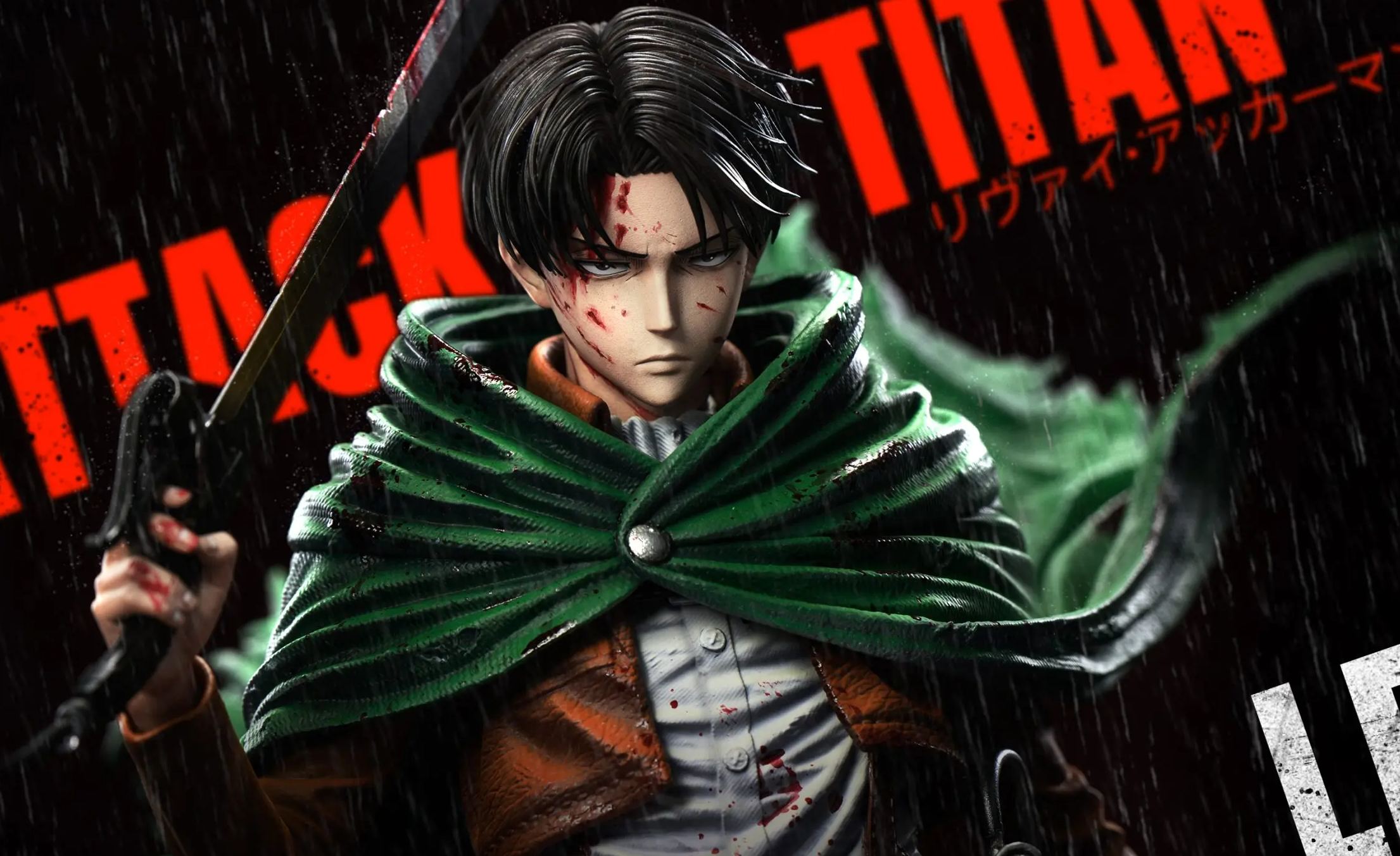 Dream Studio - Levi Ackerman Attack on Titan Statue