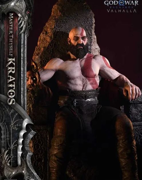 Prime 1 Studio - God of War: Ragnarok Master Thyself Kratos 1/3 Scale Statue TLCGOW-01 TLCGOW-01S Licensed Statue