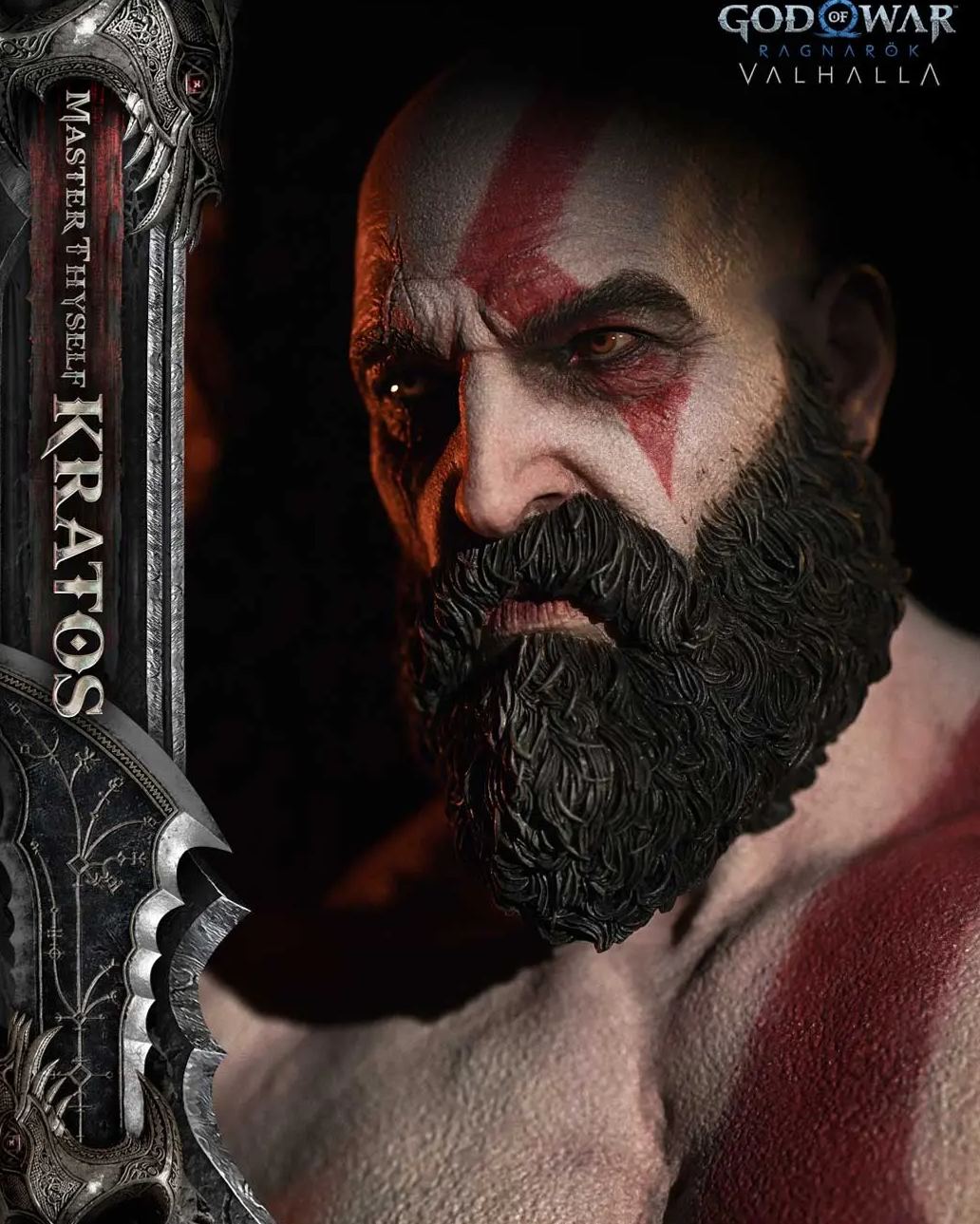 Prime 1 Studio - God of War: Ragnarok Master Thyself Kratos 1/3 Scale Statue TLCGOW-01 TLCGOW-01S Licensed Statue