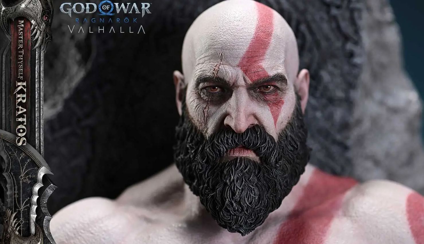 Prime 1 Studio - God of War: Ragnarok Master Thyself Kratos 1/3 Scale Statue TLCGOW-01 TLCGOW-01S Licensed Statue