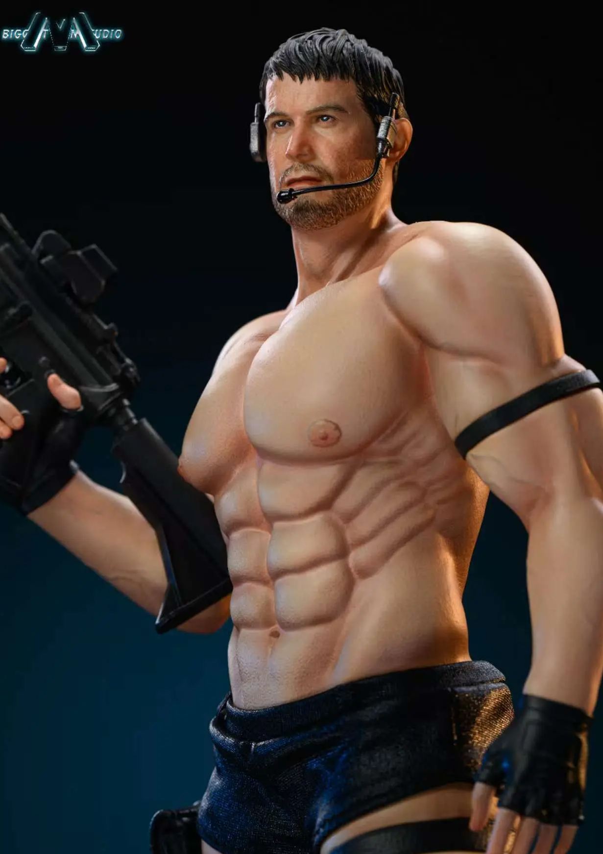 Biggest-Man Studio - Chris Redfield Resident Evil Figure Licensed Statue