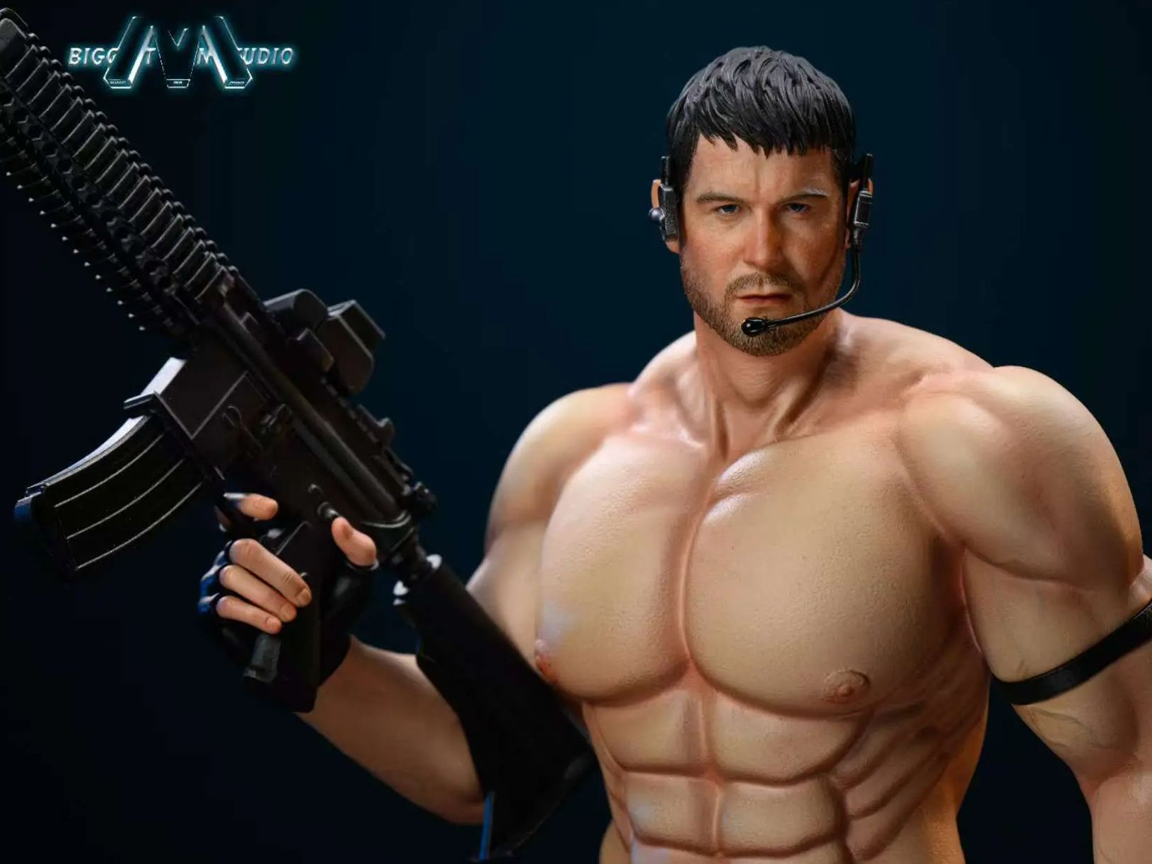 Biggest-Man Studio - Chris Redfield Resident Evil Figure Licensed Statue