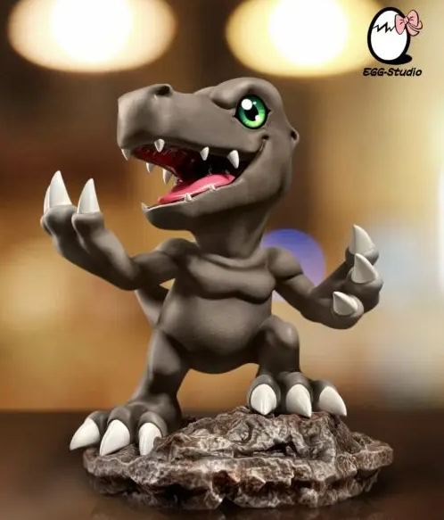EGG Studio - Agumon Digimon Statue Licensed