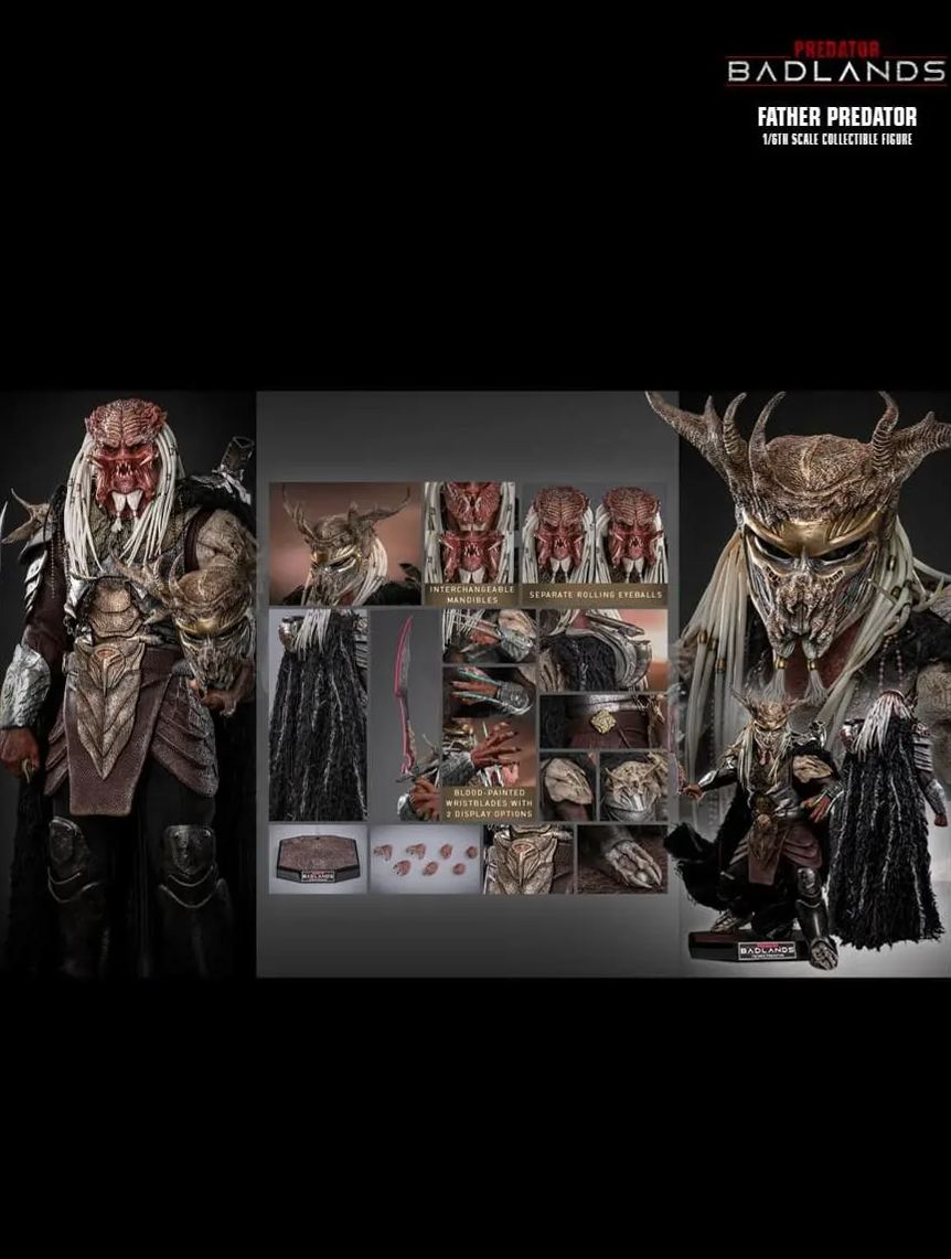 Hottoys - Father Predator 1/6 Action Figure MMS863 Licensed Statue