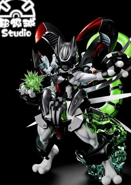 Chao Ji Qiu Studio - Armored Mewtwo Pokemon Statue