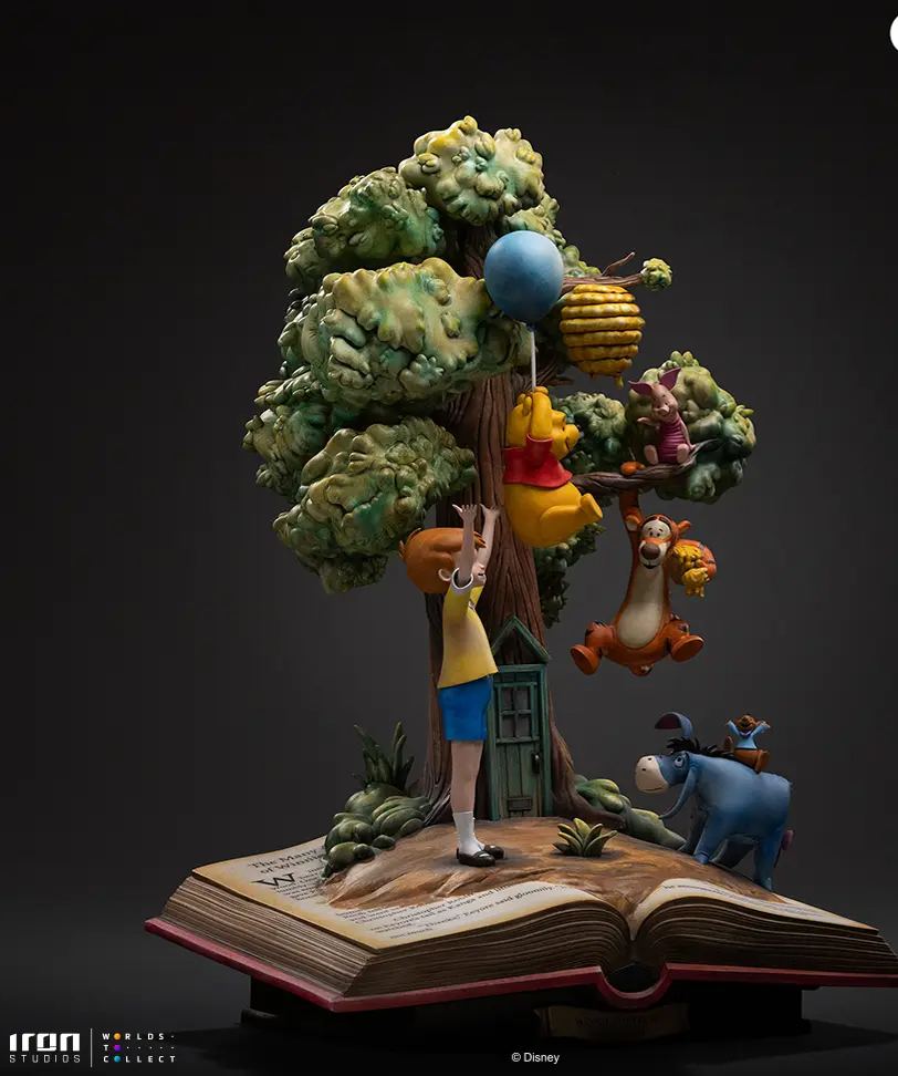 Iron Studio - Winnie the Pooh and Friends 100th Anniversary Disney Classics Deluxe Art Scale  DSNEY125126-10 Licensed Statue