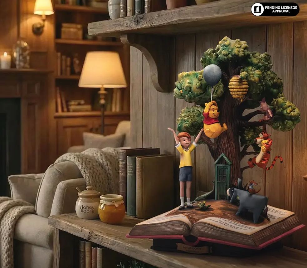 Iron Studio - Winnie the Pooh and Friends 100th Anniversary Disney Classics Deluxe Art Scale  DSNEY125126-10 Licensed Statue