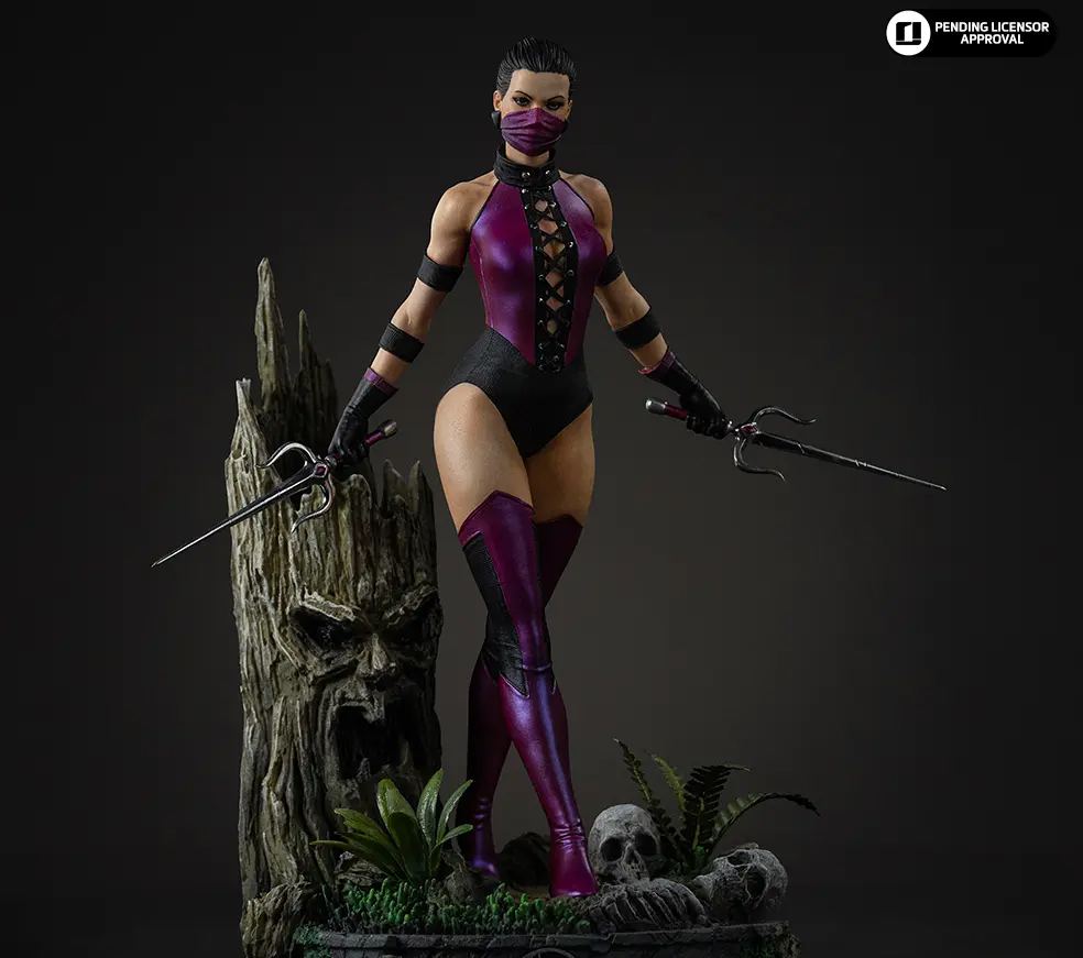 Iron Studio - Mortal Kombat Art Scale Mileena Statue MORTAL124726-10 Licensed Statue