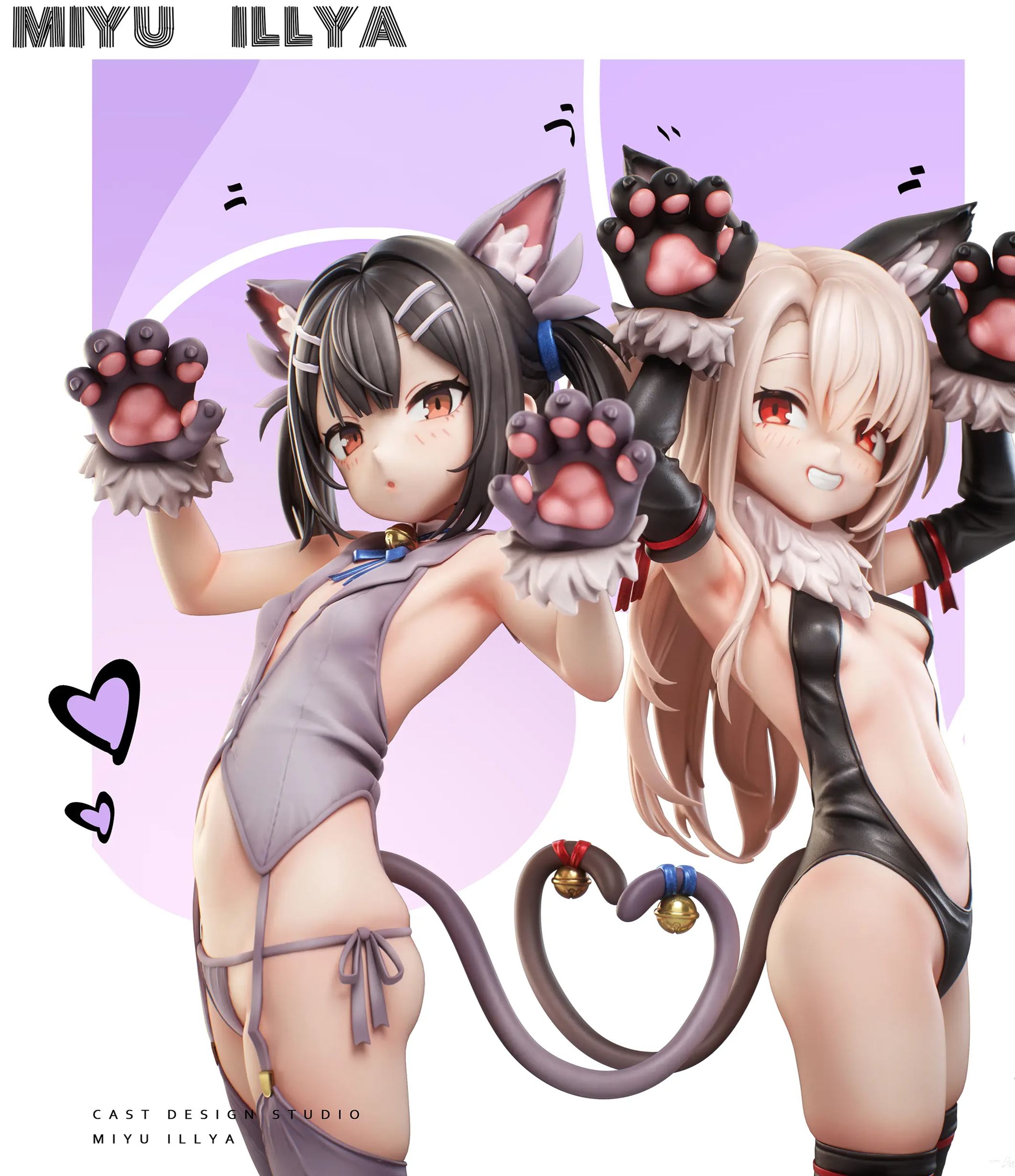 Cast Design Studio - Illya X Miyu Fate Statue 