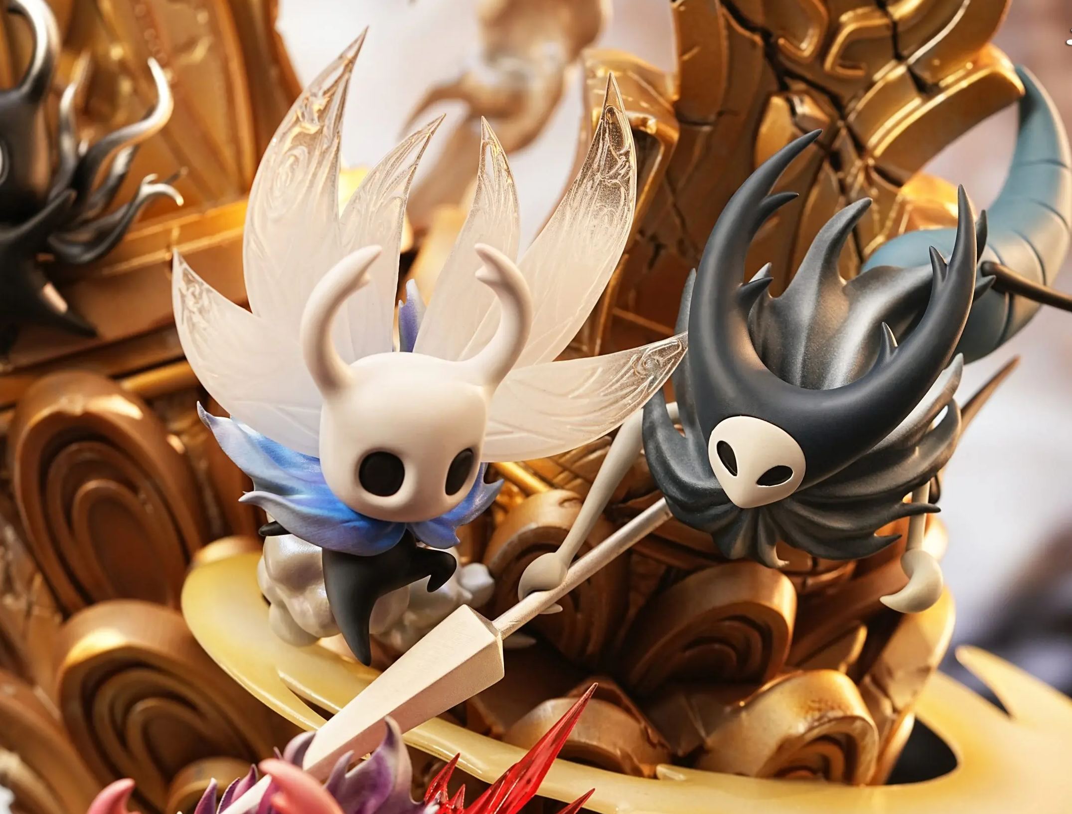 27abyss Studio - Three skills of the Knight Hollow Knight Statue 