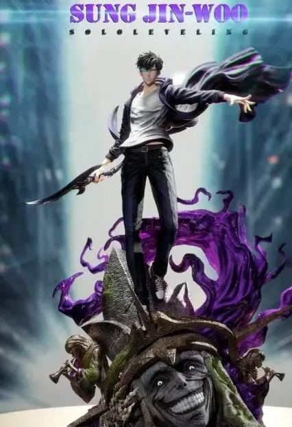 NiRen Studio - Monarch of Shadows Sung Jin Woo Solo Leveling Statue 