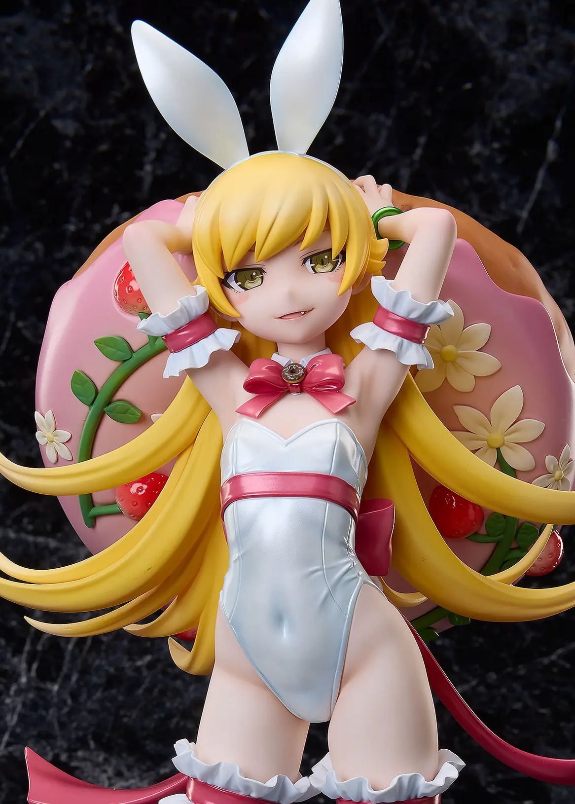 A DIMENSION - Monogatari Series Shinobu Oshino White Bunny Ver. 1/4 Complete Figure (Licensed) Statue 