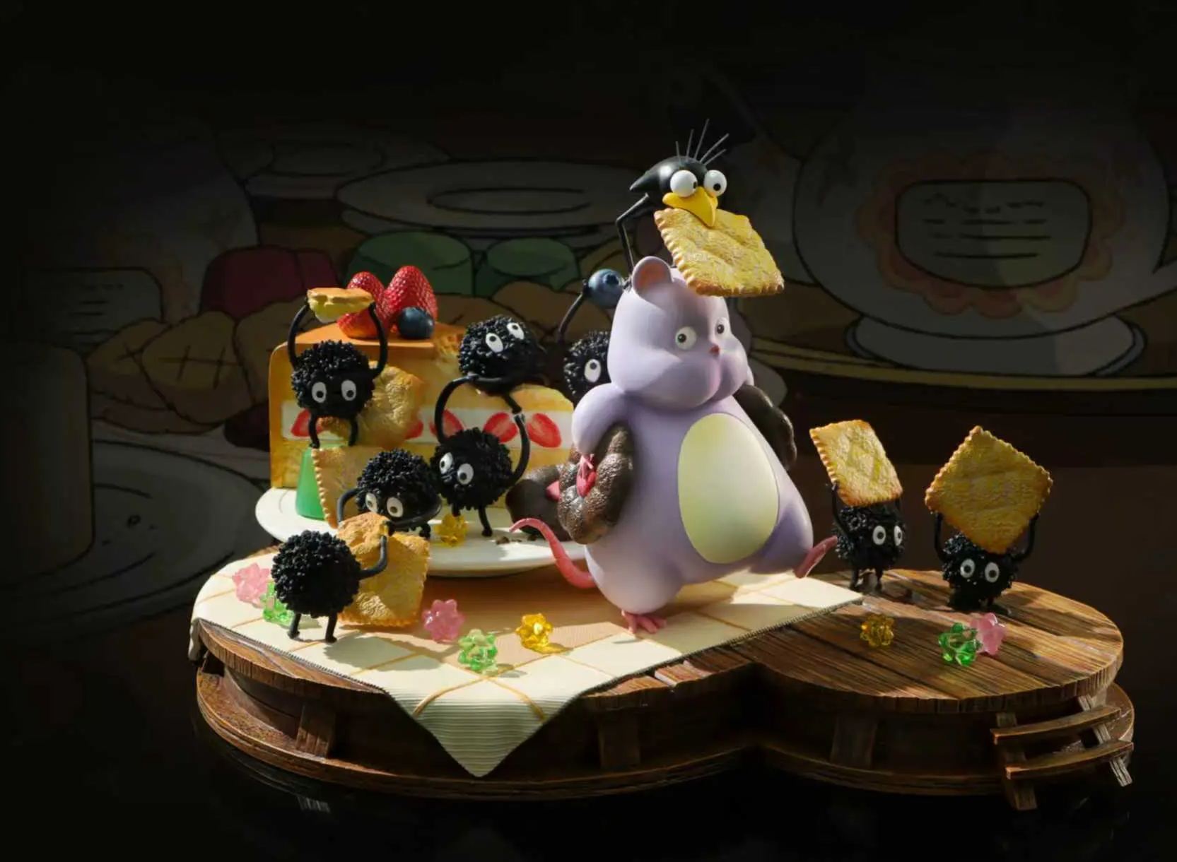 Shen Yin Studio - Boh Encounter Series Boh's Harvest Spirited Away Statue 