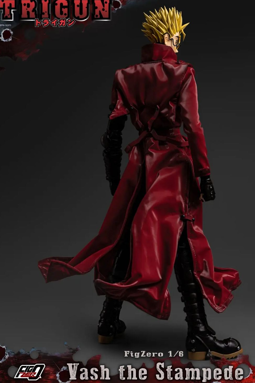 Threezero - TRIGUN FigZero 1/6 Vash the Stampede 3Z05880C0 Licensed Statue