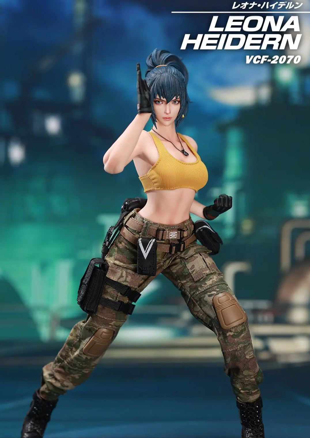 VERYCOOL - 1/6 The King of Fighters XIV Leona Heidern Action Figure VCF-2070 Licensed Statue 