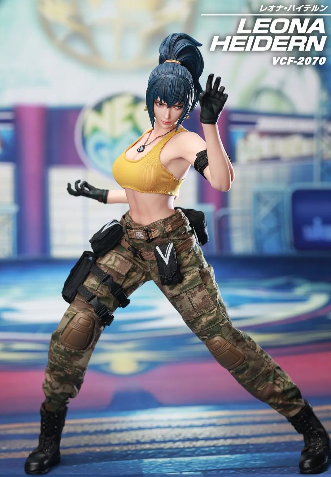 VERYCOOL - 1/6 The King of Fighters XIV Leona Heidern Action Figure VCF-2070 Licensed Statue 