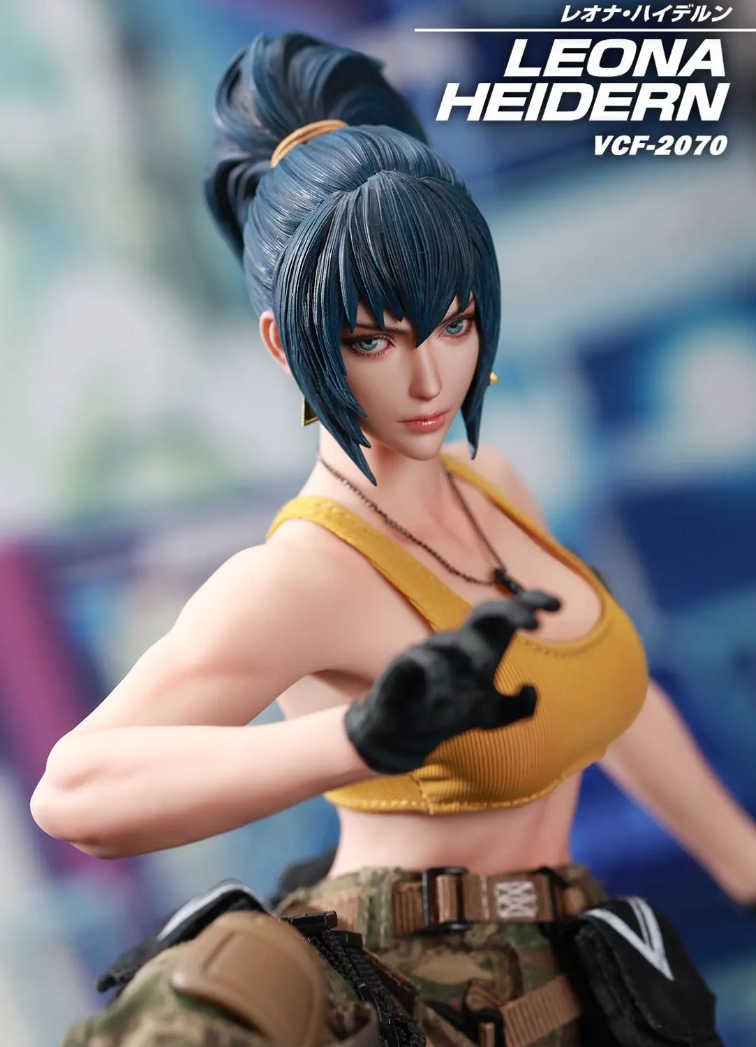 VERYCOOL - 1/6 The King of Fighters XIV Leona Heidern Action Figure VCF-2070 Licensed Statue 