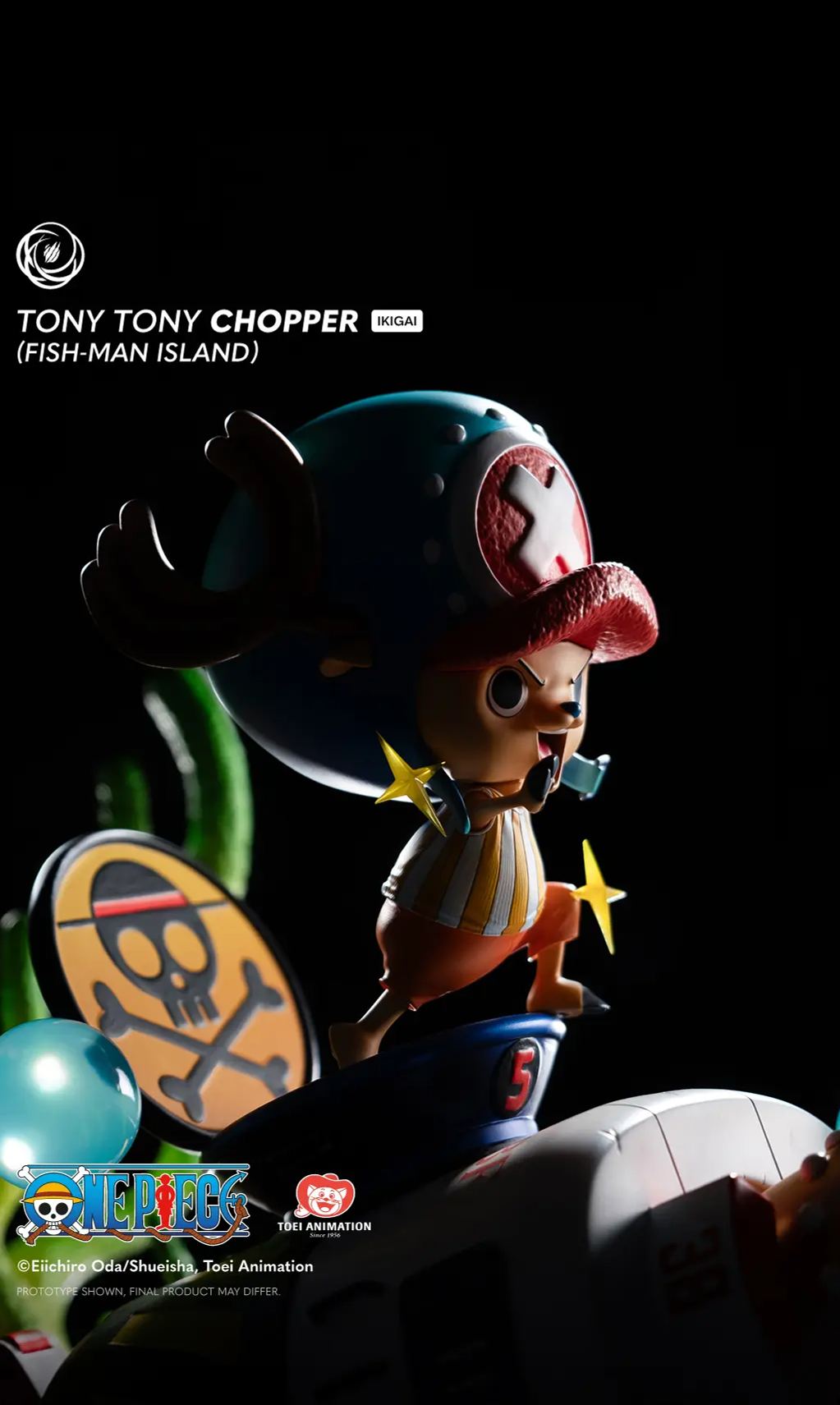 Tsume Studio - Ikigai Series 1/6 Tony Tony Chopper Fish-Man Island Licensed Statue 
