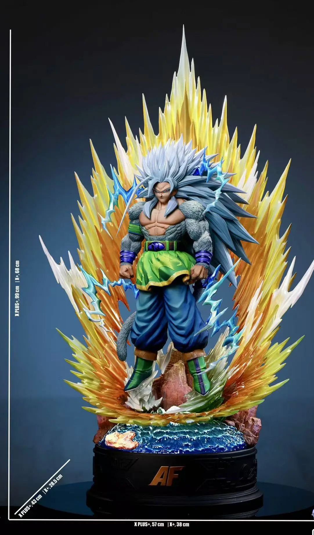 YAMCHA Studio - Son Goku Super Saiyan 5 Dragon Ball Statue 