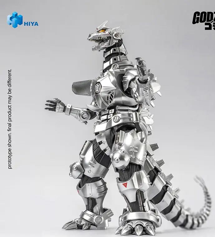 Hiya Toys - EXQUISITE BASIC Godzilla vs. Mechagodzilla 2002 - Mechagodzilla MFS-3 Action Figure Licensed Statue 