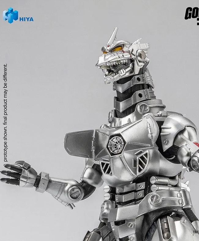 Hiya Toys - EXQUISITE BASIC Godzilla vs. Mechagodzilla 2002 - Mechagodzilla MFS-3 Action Figure Licensed Statue 