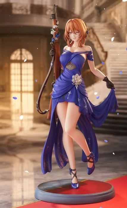 Kotobukiya - Girls' Frontline 2: Exilium Springfield Queen Under the Light Ver. Figure Licensed