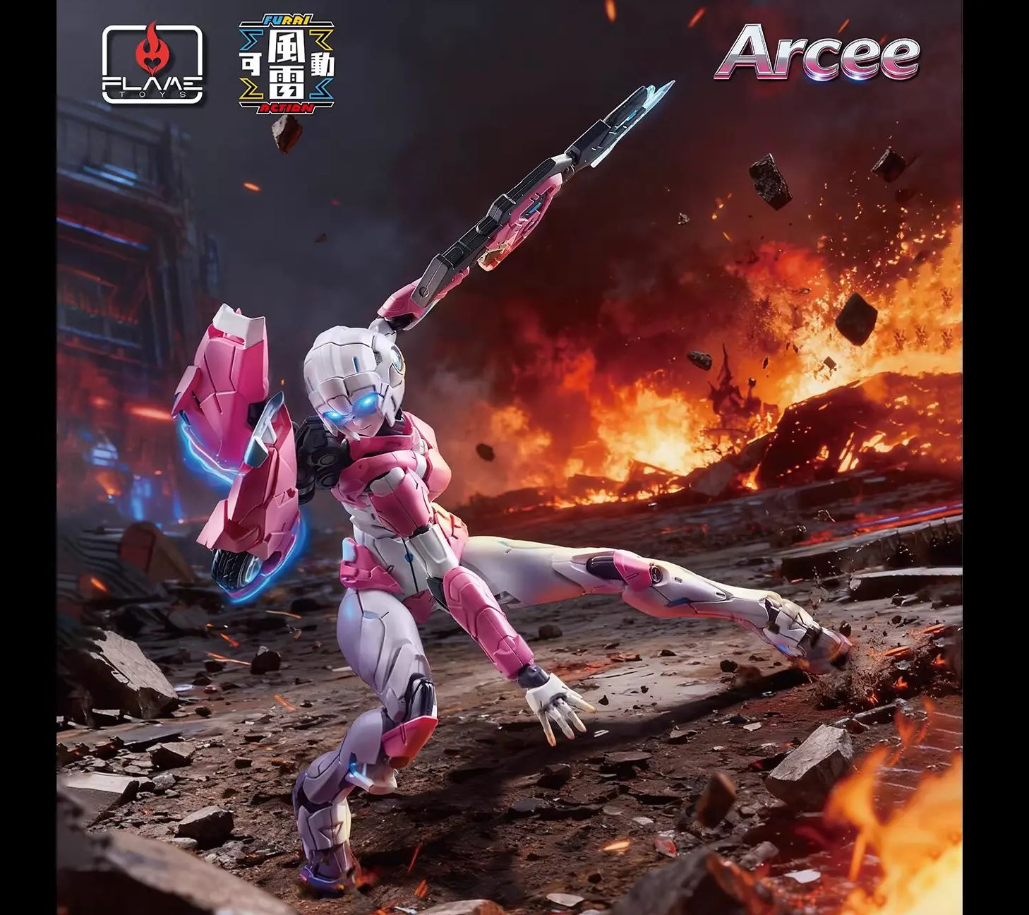 Sentinel Studio X Flametoys - ARCEE Model Kit 2.0 Licensed Statue 