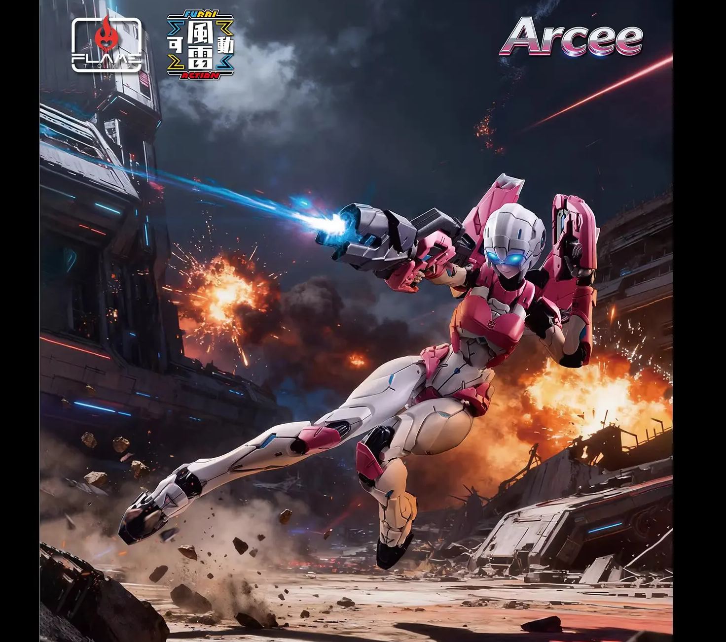 Sentinel Studio X Flametoys - ARCEE Model Kit 2.0 Licensed Statue 