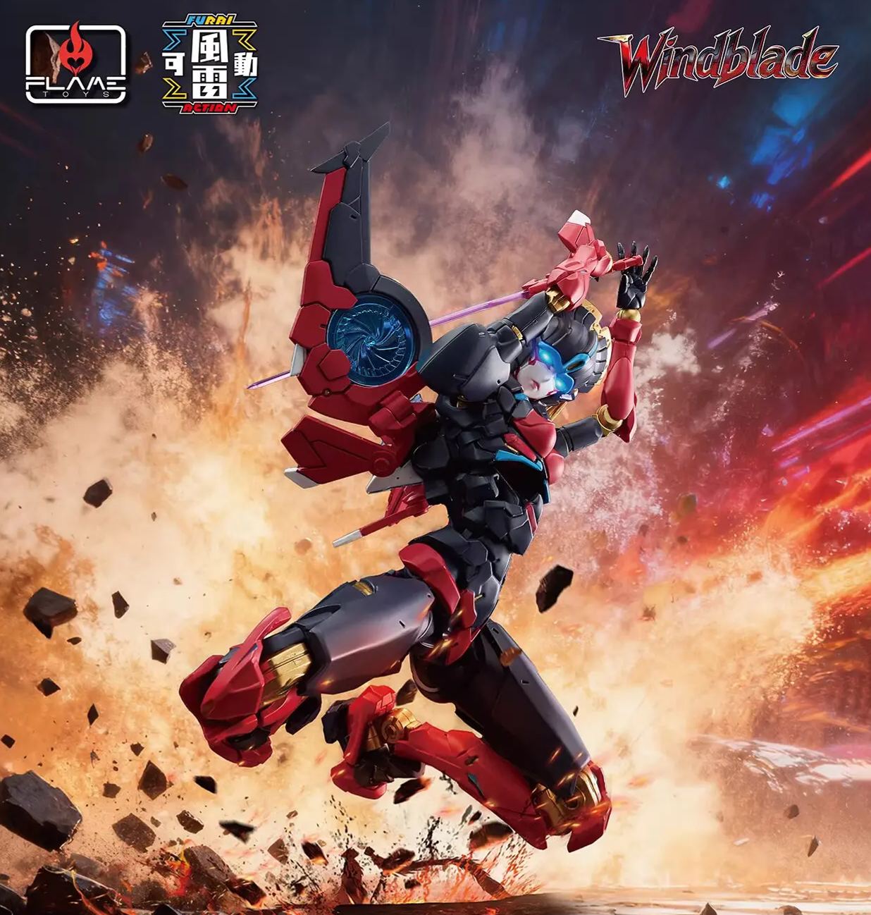 Sentinel Studio X Flametoys - WindBlade Model Kit Licensed Statue 