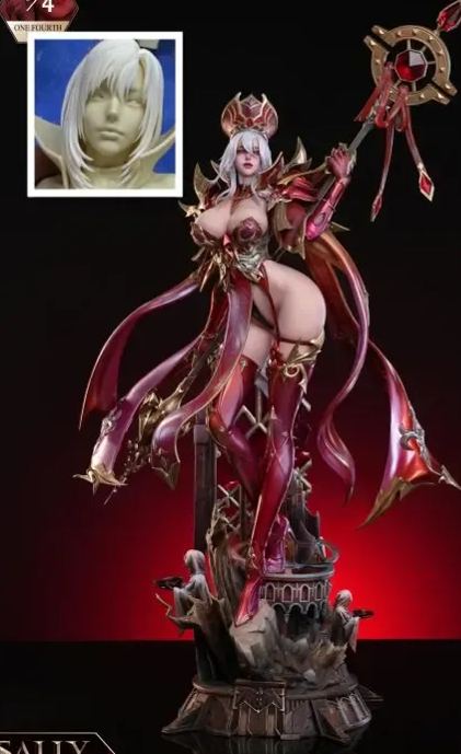 BUS Studio - Sally Whitemane High Inquisitor Scarlet Crusade World of Warcraft Statue 