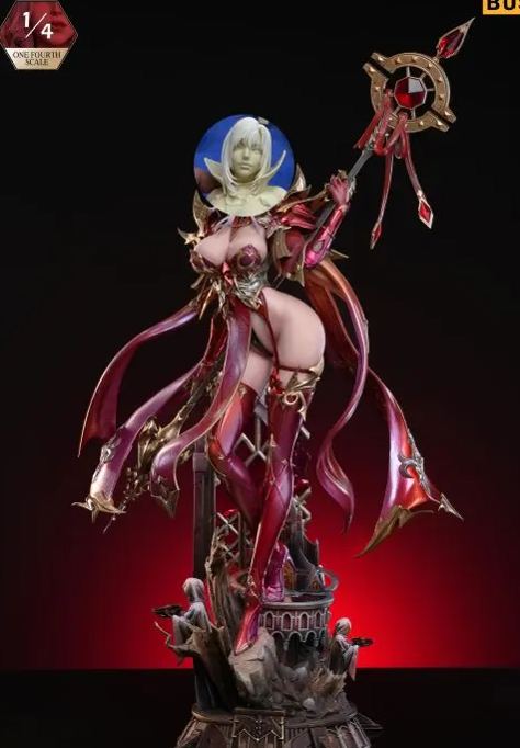 BUS Studio - Sally Whitemane High Inquisitor Scarlet Crusade World of Warcraft Statue 