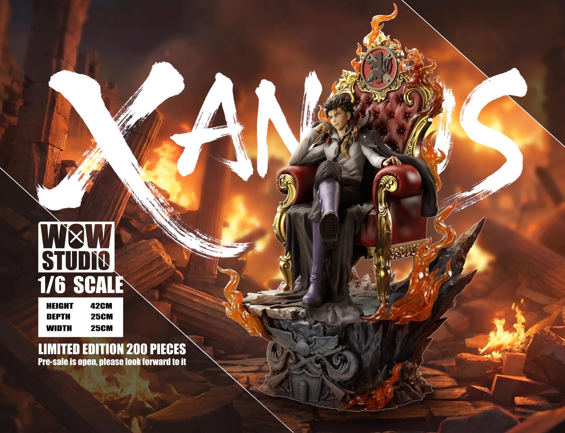 WOW Studio - XANXUS Katekyo Hitman Reborn Statue