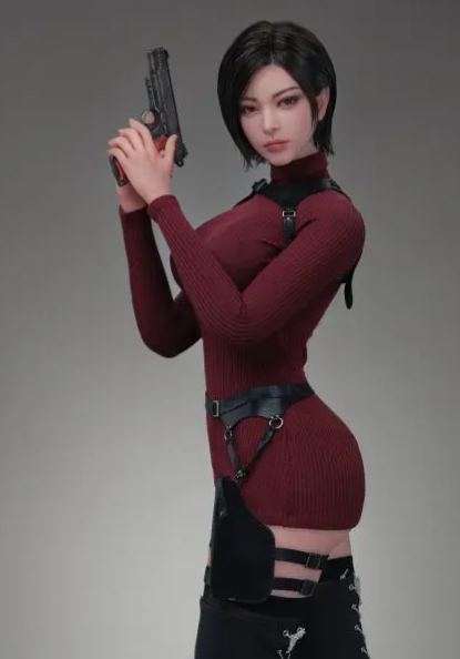 FG Studio - Resident Evil FG004 Fighting Girl Ada Wong Action Figure(Adult 18+)