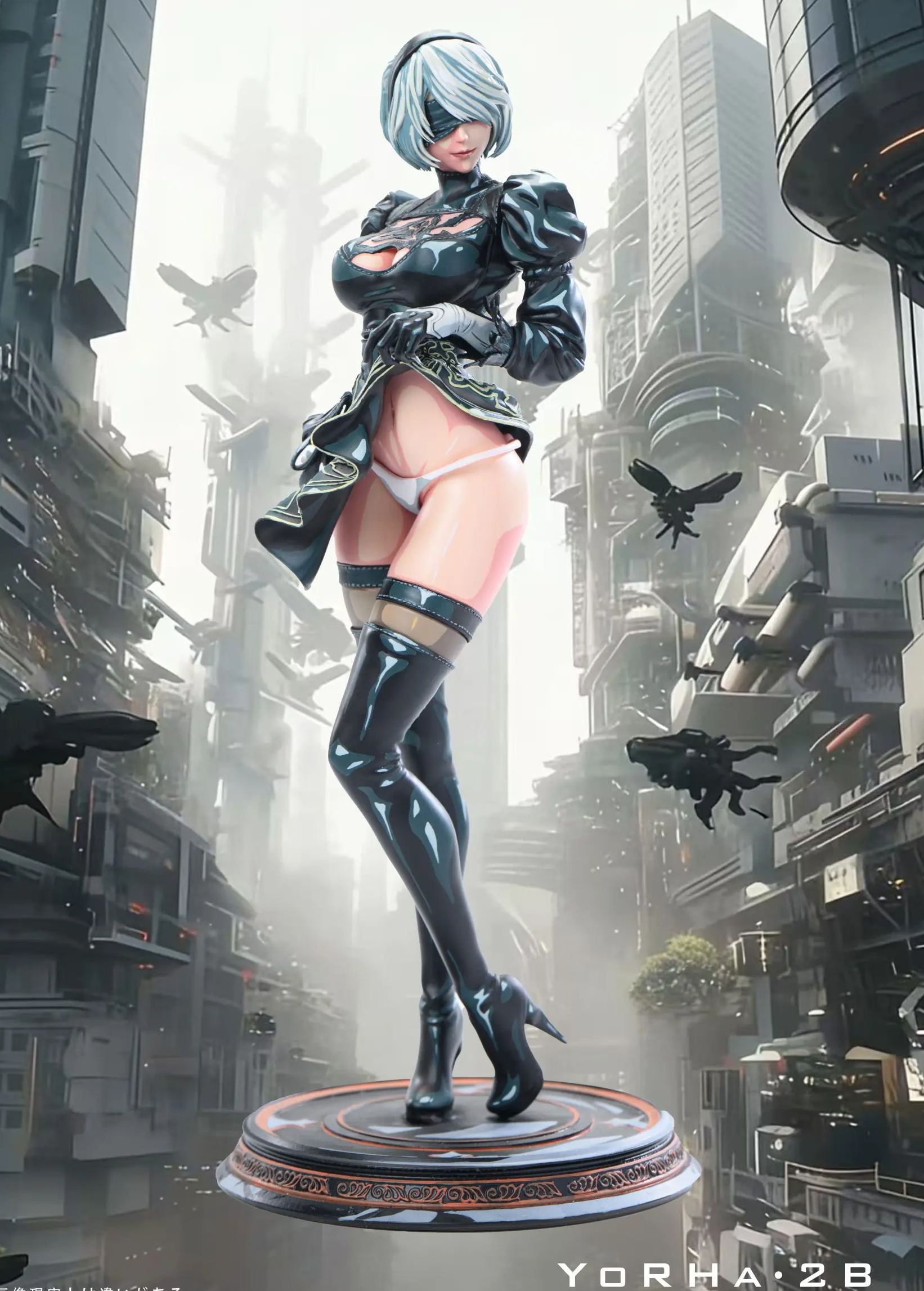 Aetheria Studio - 2B NieR:Automata Statue