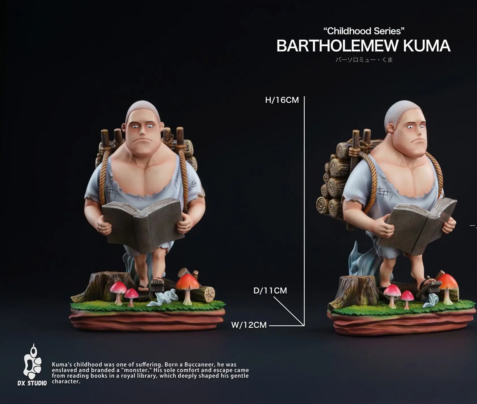 Dx Studio - Gecko Moria X Bartholomew Kuma X Boa Hancock One Piece Statue