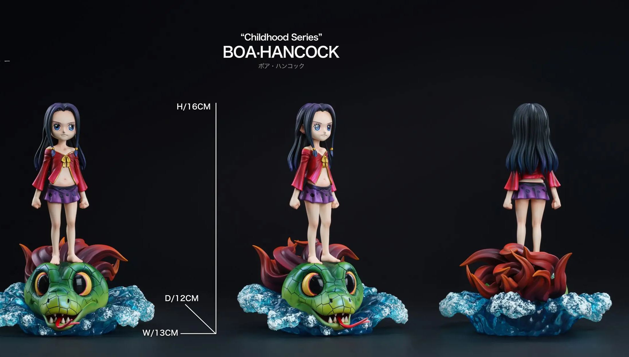 Dx Studio - Gecko Moria X Bartholomew Kuma X Boa Hancock One Piece Statue