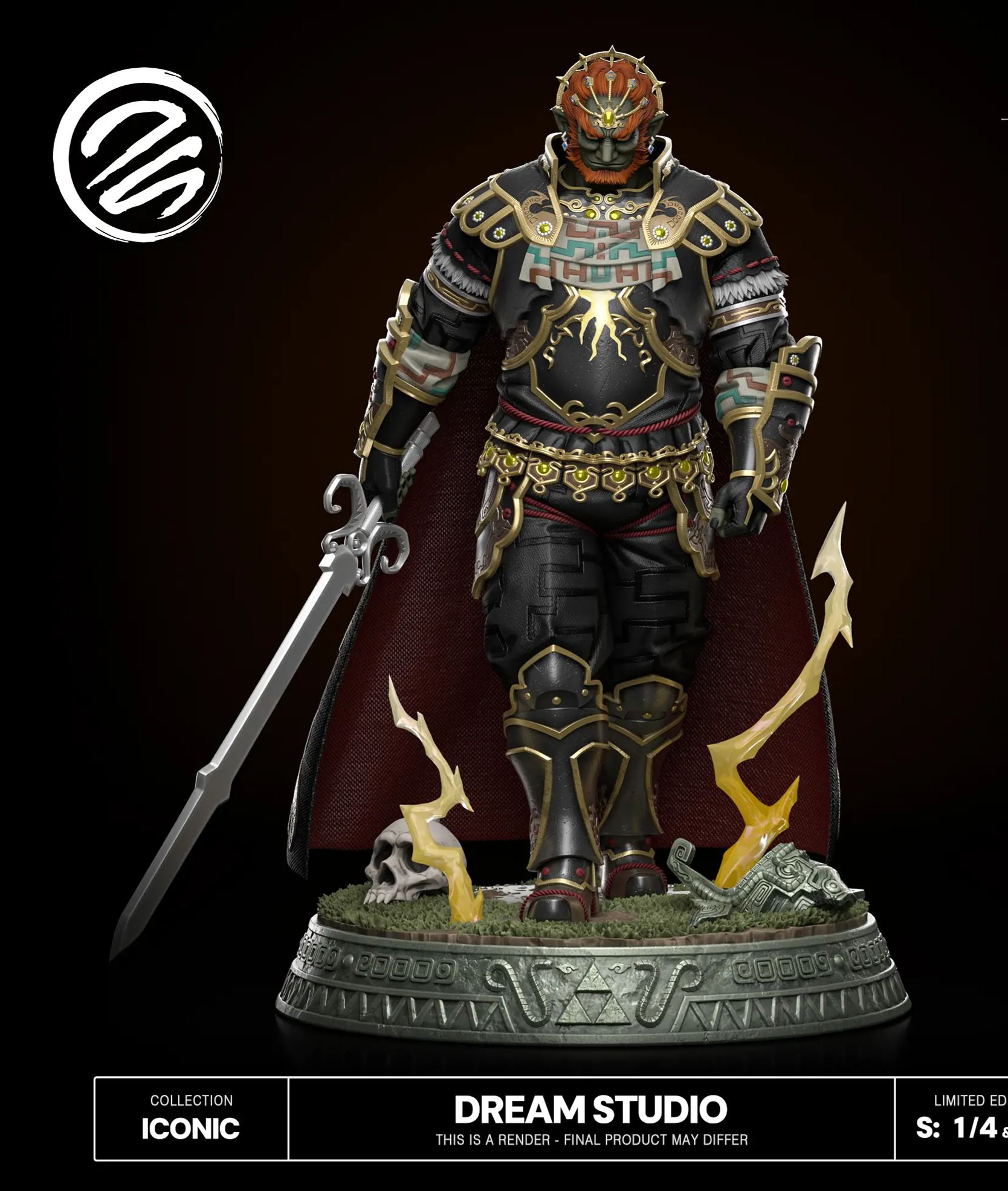 Dream Studio - Ganondorf TP The Legend of Zelda Statue