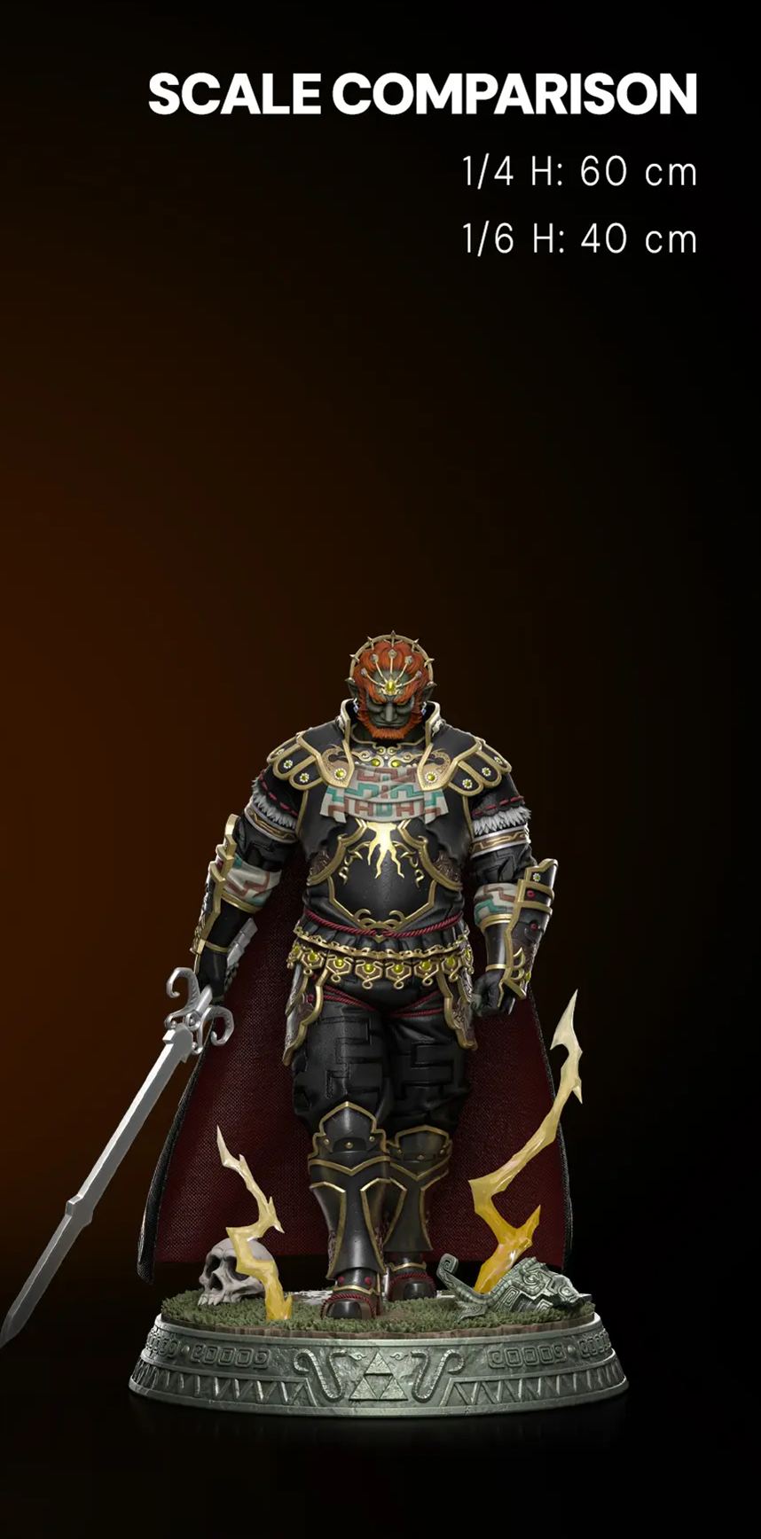 Dream Studio - Ganondorf TP The Legend of Zelda Statue