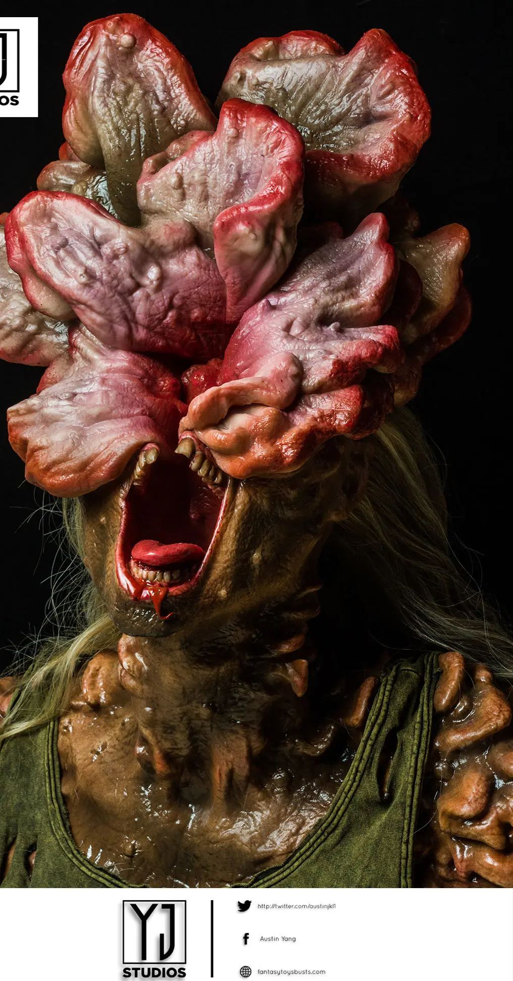 YJ Studio - Infected 1/1 Bust The Last Of Us Statue
