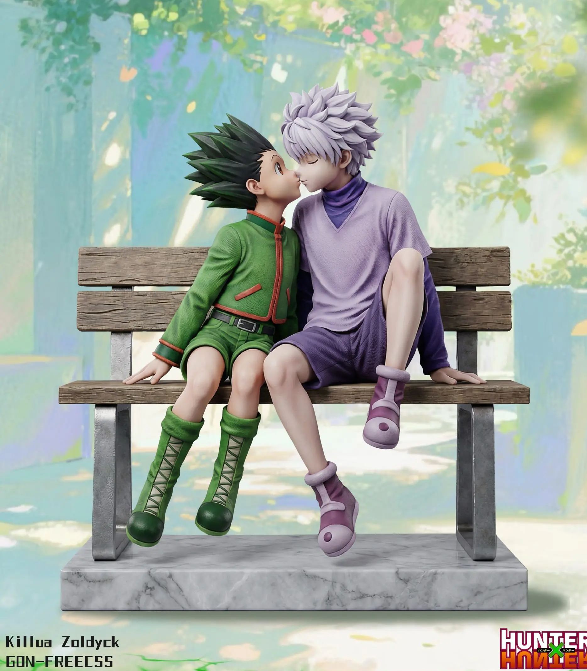 YI Studio - Killua Zoldyck X Gon Freecss Hunter x Hunter Statue
