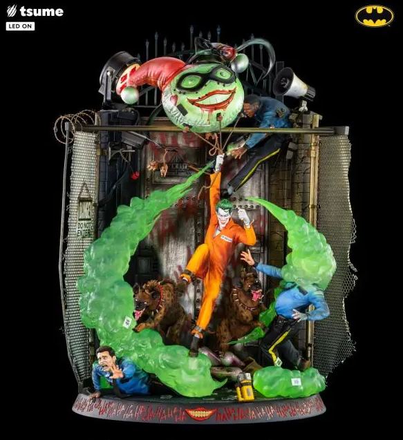 Tsume Studio DC Comics HQS Diorama The Joker Limited Edition Statue  Licensed