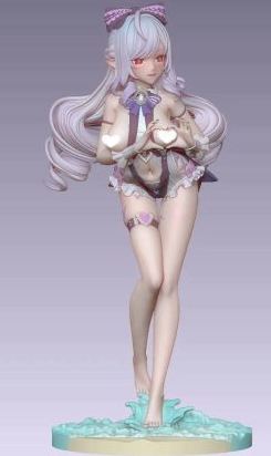 Fifteen Studio – Vivian Banshee Swimwear Zenless Zone Zero Statue