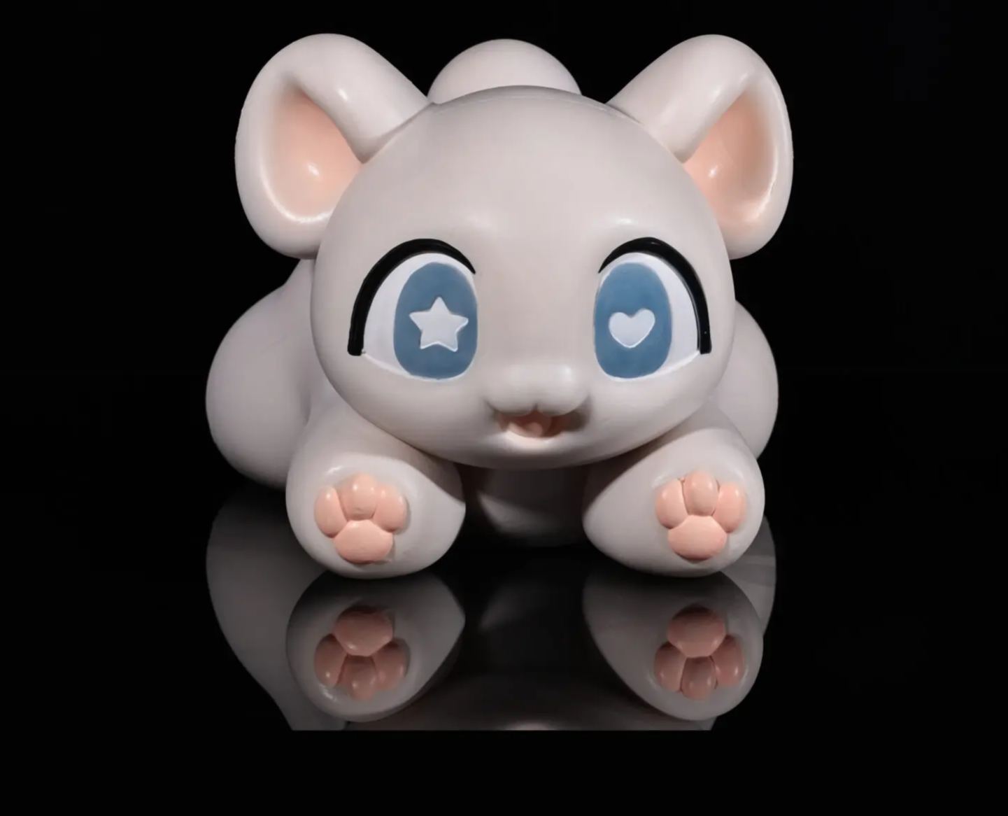 Spirit Demon Studio Soft Rice Cake Bear Silicone Figure